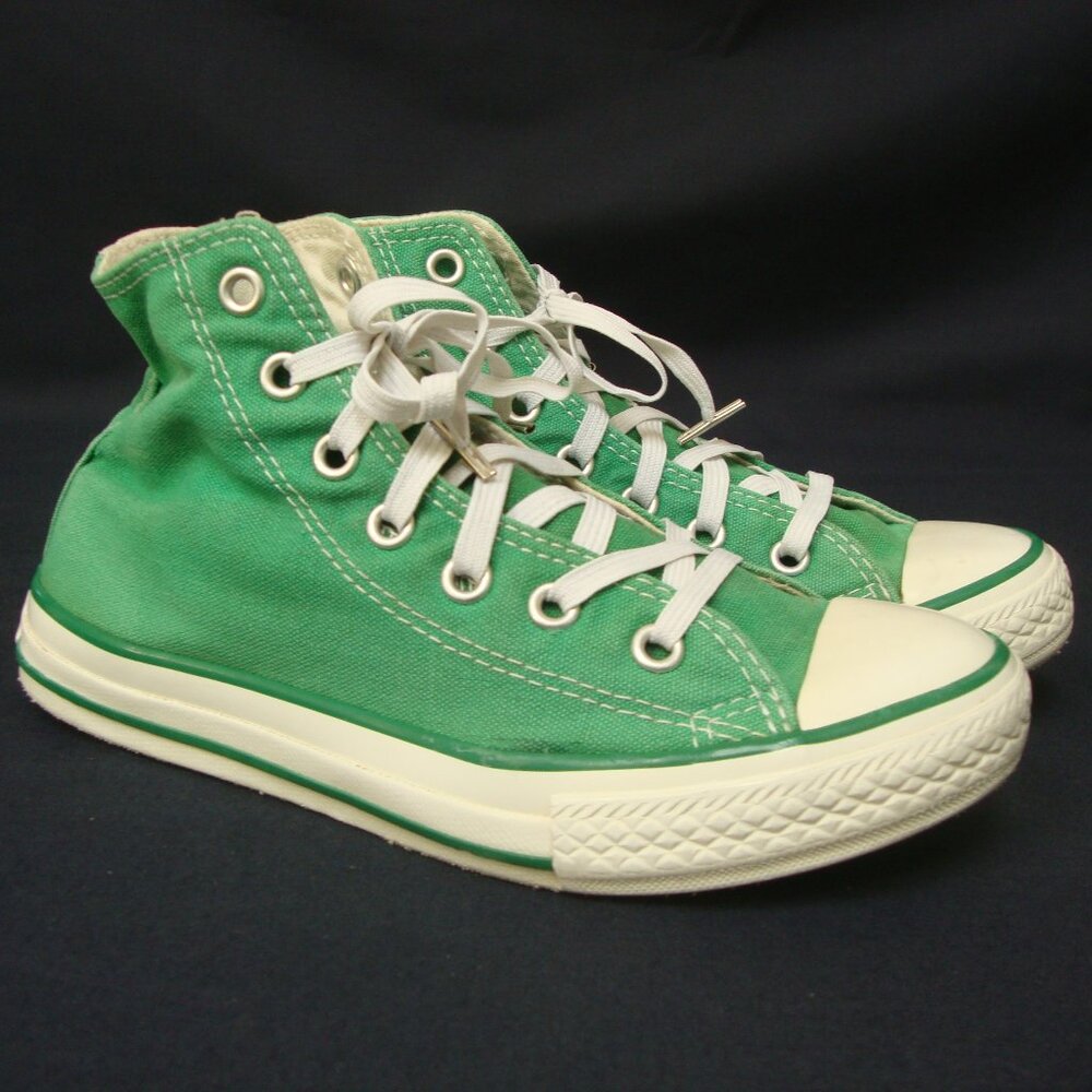 Converse All Star Chuck Taylor Youth Size 2 High Top Green